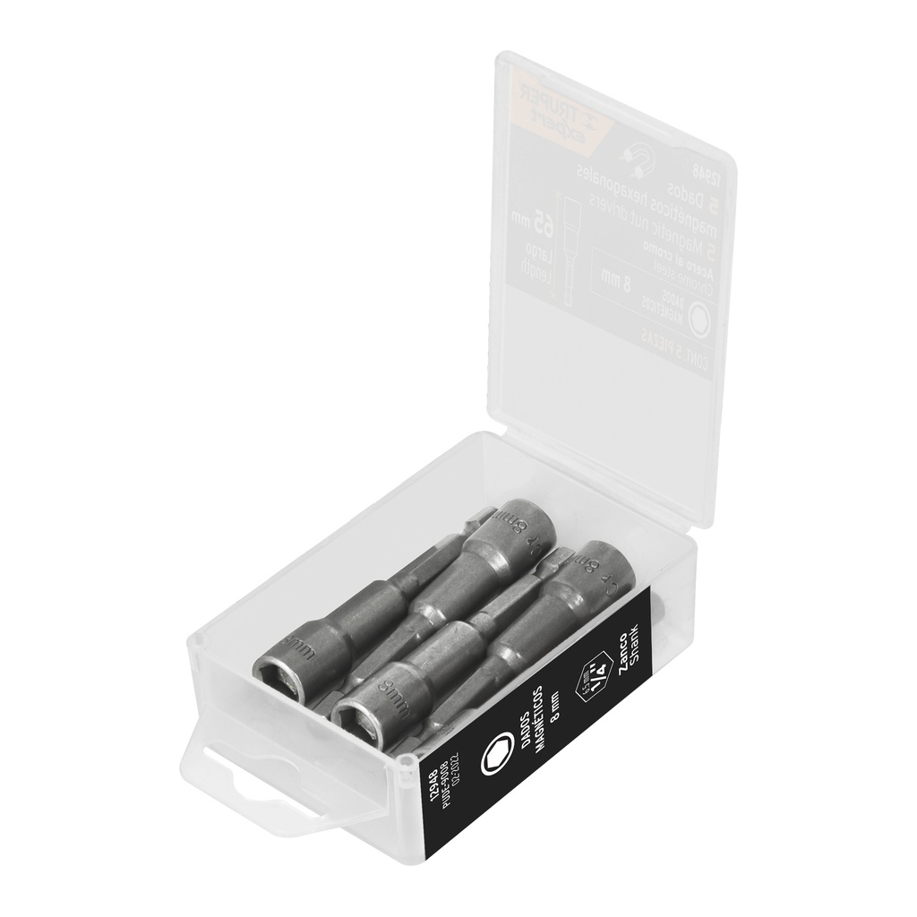 Dado magnetico 8mm UNIDAD - TRUPER