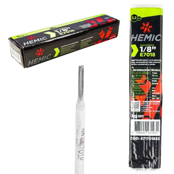 Electrodo 7018 1/8 - HEMIC
