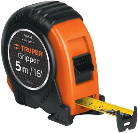 Huincha de medir contra impacto 5MTS - TRUPER