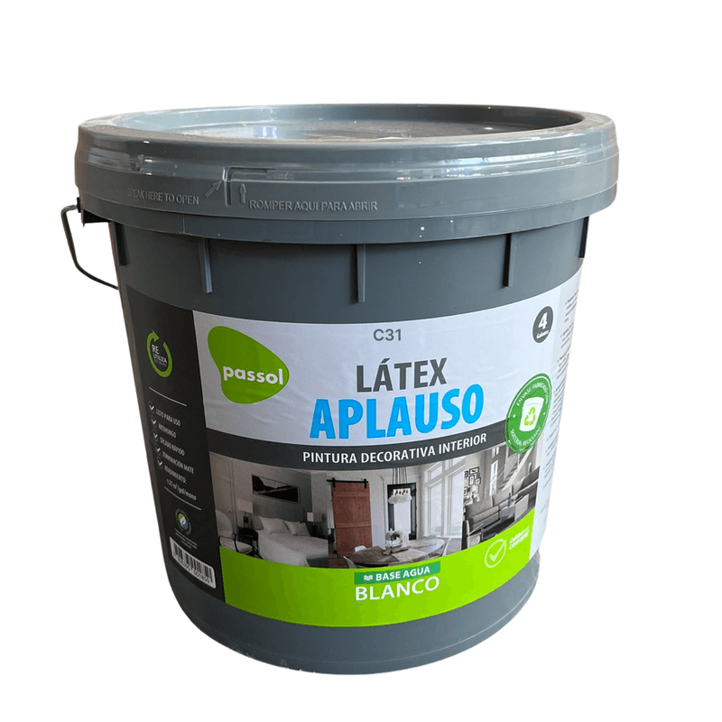 Latex aplauso BLANCO tineta 25k - PASSOL