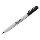 Marcador multiuso ultra fino negro SHARPIE