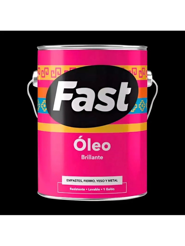 Oleo brillante NEGRO 900ml - FAST