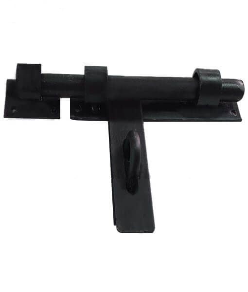 PESTILLO CARCELERO 8" x 5/8" NEGRO