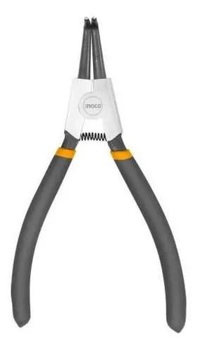 Alicate recto industrial seguro seeger externo 7" - INGCO