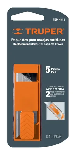 Repuesto 5 cuchillas multiuso - TRUPER