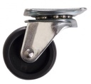 Rueda goma C/Base giratoria 40mm LIOI U