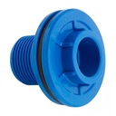 Salida de estanque pvc hidraulico 40mm