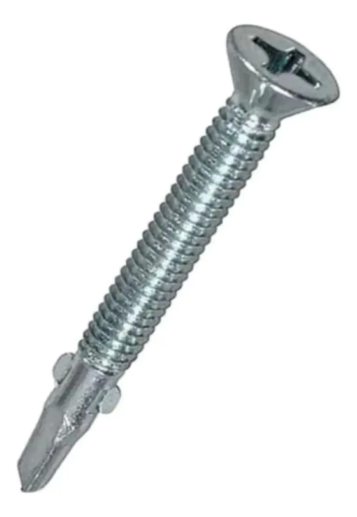 TORNILLO C/ALETA DESP. WINGER ZINCADO 8 x 1 1/4" - IMPORPER