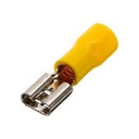 Terminal lucas hembra 4 6 x 0.8 12 10/ 5.25 250 AMARILLO