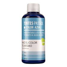 Tinte AZUL botella 250ml - PASSOL