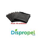 BOLSA DE BASURA 140x140x10 10 u. negro