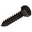 Tornillo tirafondo hexagonal NEGRO 5/16 x 1 1/2" UNIDAD - IMPORPER