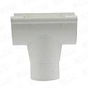 Bajada canaleta blanco 80/75 PH25 HOFFENS