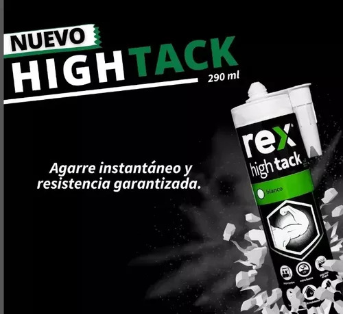 adhesivo sellador high tack blanco 290ml REX