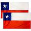 bandera chilena tela 120cmx180cm
