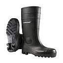 bota pvc negra con punta T39 para lluvia o para hacer piso