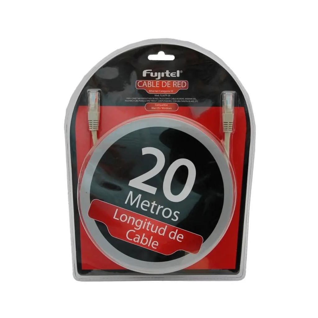 cable red 20mt 5E FUJITEL