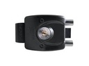 cerradura sobreponer robusta 7100 negro POLI