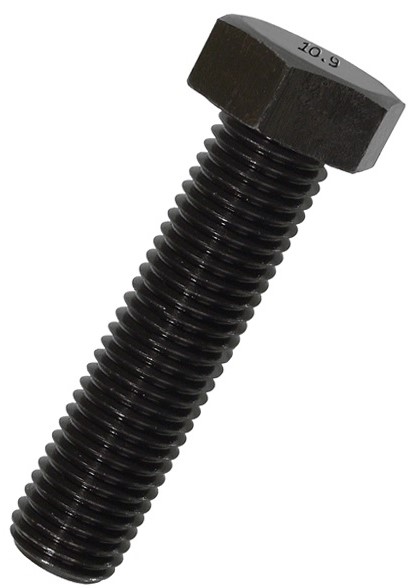 14x50mm Perno hex.MI G 8.8 D 961 P 1.5 BLACK UNIDAD
