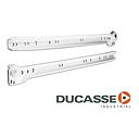 riel corredera SBP blanca 400mm 40cm