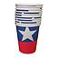 vasos plasticos diseño fiestas patrias 10pcs