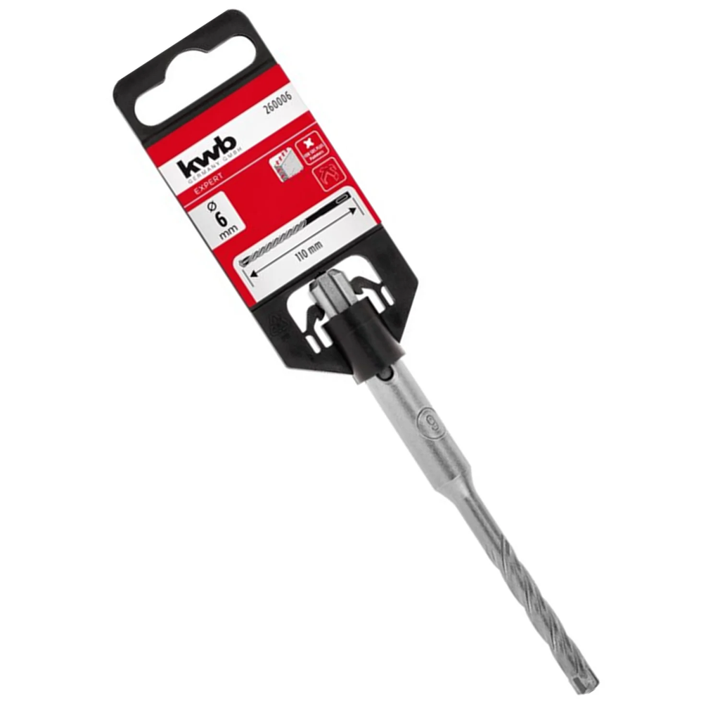 Broca concreto sds plus 6x110mm - KWB