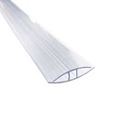 perfil H 2.90m 4 6mm transparente