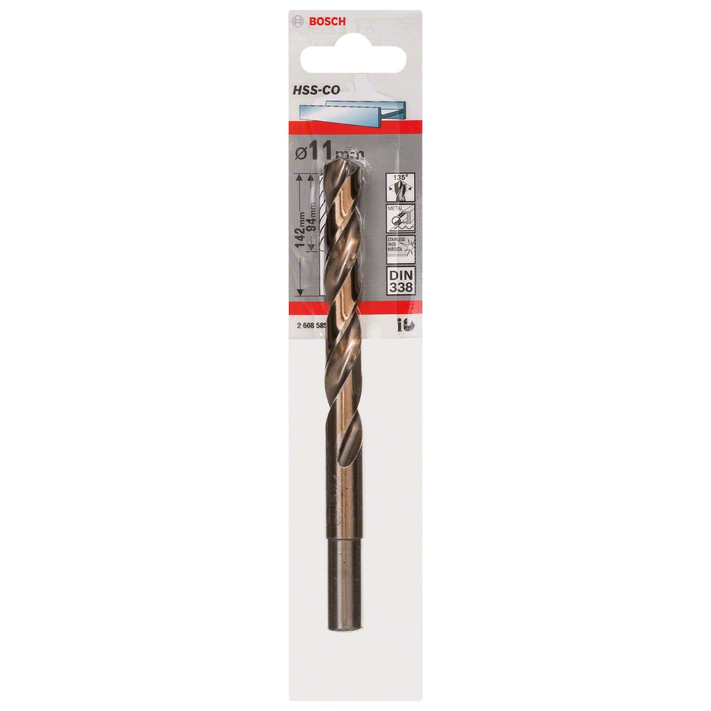 Broca mango reducido metal 17mm hss - KWB