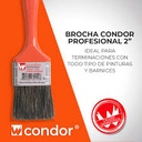 Brocha 1" profesional - CONDOR