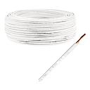 Cable libre de halogeno 6mm por metro BLANCO