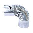 Codo galvanizado corrugado 5"x90