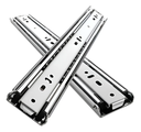 Corredera telescopica H35 STD 300mmx0.8mm c/tornillos - LIOI