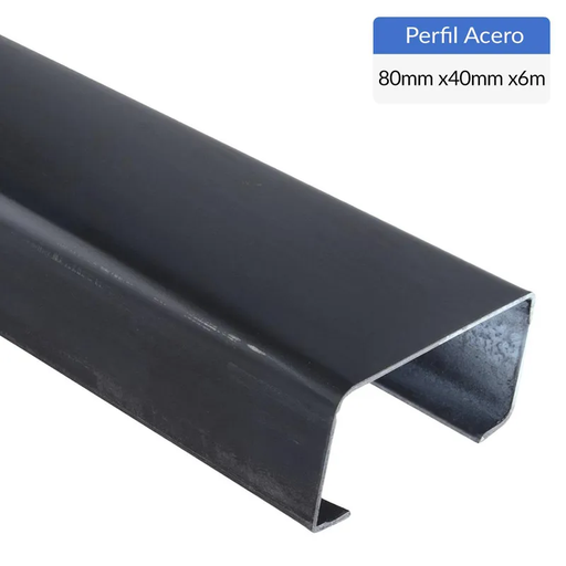 Costanera 80x40x15x2.0x6000mm