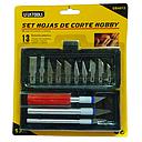 [CUSE0202] Cubia set/ tallar madera 13pcs JAQUE