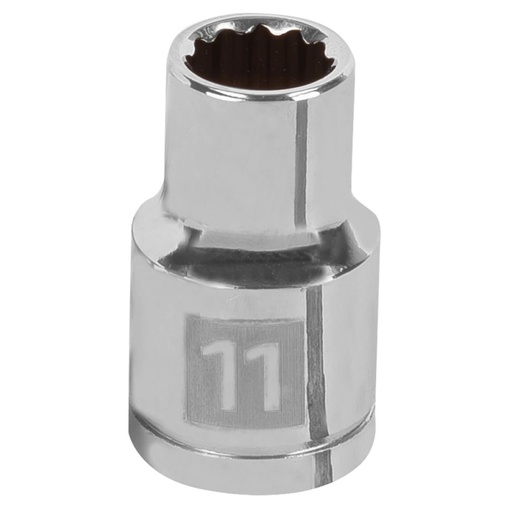 Dado poligonal 1/2" 11mm - TRUPER
