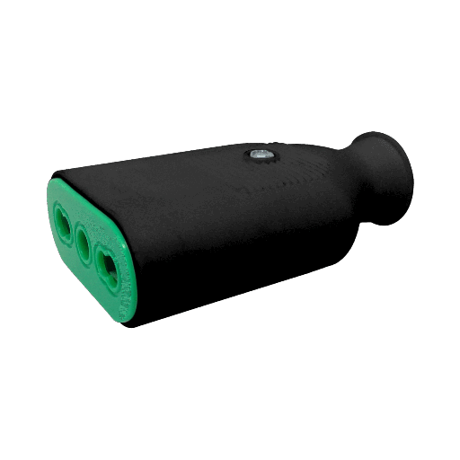 [AD189510] Enchufe hembra volante profesional NEGRO 10/16A 2P+T - MEC