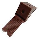 Escuadra triangular plastica cafe Unidades 50u