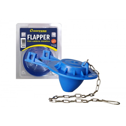 Flapper con cadena metalica en bolsa - HOFFENS