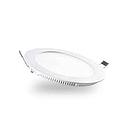Foco redondo embutido 18W LED 220mm, 6500K MEGABRIGHT