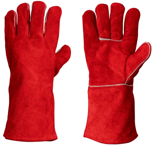 [GUAN0772] Guante soldador ROJO L-300 - FORCE