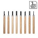 [GUFO0783] Gubia Formones chicos para madera 8pcs Ñ35