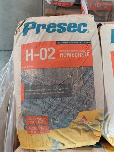 Hormigon H20 25KG - PRESEC