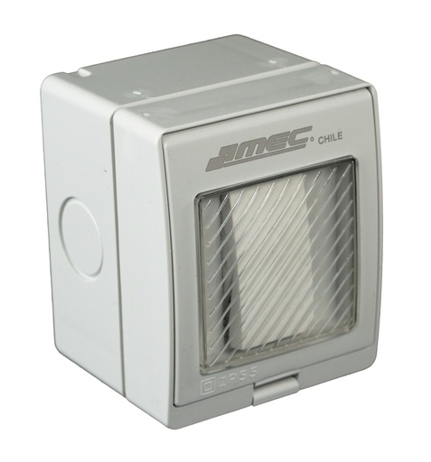 [TOMA6019] Interruptor 9/12 sobrepuesto hidrobox - MEC