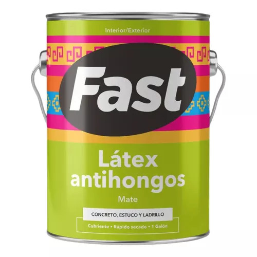 Latex antihongos mate BLANCO galon 3.8L - FAST