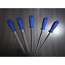 [LIPA1019] Lima para fierro 8" mango azul por unidad KAMASA