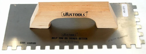 Llana dentada 300x130mm M/madera - UYUSTOOLS
