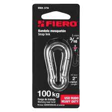 Mosqueton acero 1/4"x 2 1/2" - FIERO