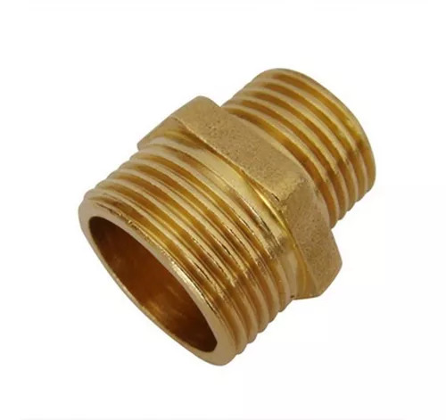 [HITU0802] Niple bronce he-he 1/2"x 1/4"