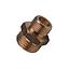 [NI4X1295] Niple bronce he-he 3/4"x1/2"
