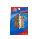[PIDO6494] Picaporte dorado base ancha blister 2" LIOI 1076
